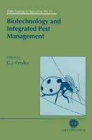 Biotechnology and integrated pest management /