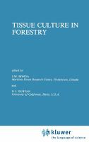 Tissue culture in forestry /