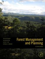 Forest management and planning /