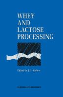 Whey and lactose processing /
