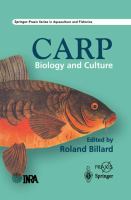 Carp : biology and culture /