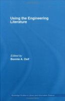 Using the engineering literature /