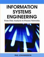 Information systems engineering : from data analysis to process networks /