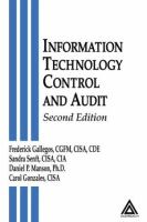 Information technology control and audit /