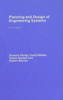 Planning and design of engineering systems