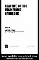 Adaptive optics engineering handbook /