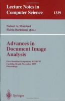 Advances in document image analysis : first Brazilian symposium, BSDIA ʾ97, Curitiba, Brazil, November 2-5, 1997 : proceedings /
