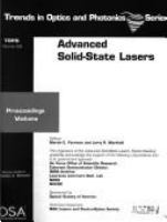 Advanced solid-state lasers : proceedings volume /