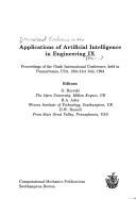 Applications of artificial intelligence in engineering VIII /