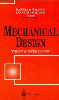 Mechanical design : theory and methodology /