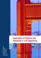 Applications of statistics and probability in civil engineering : proceedings of the 9th International Conference on Applications of Statistics and Probability in Civil Engineering, San Francisco, California, USA, July 6-9, 2003 /