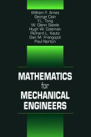 Mathematics for mechanical engineers /
