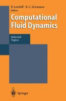 Computational fluid dynamics : selected topics /