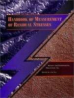 Handbook of measurement of residual stresses /
