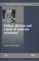 Failure, distress and repair of concrete structures /