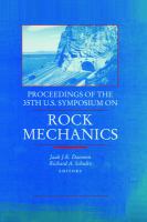 Rock mechanics : proceedings of the 35th U.S. Symposium, University of Nevada/Reno/5-7 June 1995 /