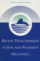 Recent developments in soil and pavement mechanics : proceedings of the International Symposium on Recent Developments in Soil and Pavement Mechanics, Rio de Janeiro, Brazil, 25-27 June 1997 /
