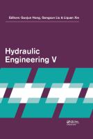 Hydraulic Engineering V : Proceedings of the 5th International Technical Conference on Hydraulic Engineering (CHE V), 15-17 December 2017, Shanghai, P.R. China /