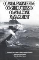 Coastal engineering considerations in coastal zone management /