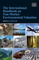 The international handbook on non-market environmental valuation /