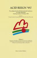Acid Reign '95? : proceedings from the 5th International Conference on Acidic Deposition--Science & Policy, Göteborg, Sweden, 26-30 June 1995/