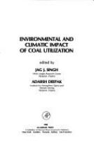 Environmental and climatic impact of coal utilization /