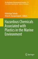 Hazardous chemicals associated with plastics in the marine environment