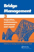 Bridge management 3 : inspection, maintenance, assessment, and repair /