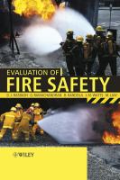 Evaluation of fire safety /
