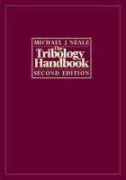 The tribology handbook