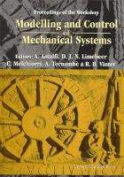 Proceedings of the Workshop Modelling and Control of Mechanical Systems : London, UK, 17-20 June 1997 /