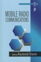 Mobile radio communications /