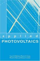 Applied photovoltaics /