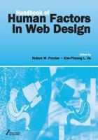 Handbook of human factors in Web design /