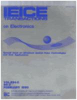 IEICE transactions on electronics.