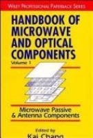Handbook of microwave and optical components /