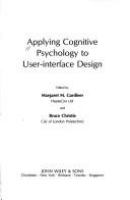 Applying cognitive psychology to user-interface design /