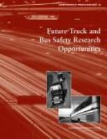 Future truck and bus safety research opportunities /