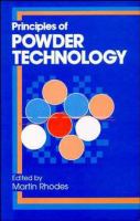 Principles of powder technology /