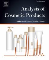 Analysis of cosmetic products /