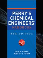 Perry's chemical engineers' handbook.