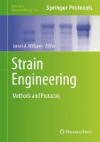 Strain engineering : methods and protocols /