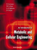 An introduction to metabolic and cellular engineering /
