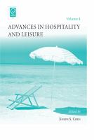 Advances in hospitality and leisure.