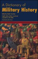 A dictionary of military history and the art of war /