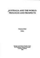Australia and the world : prologue and prospects /