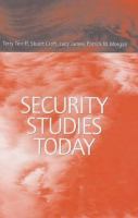 Security studies today /