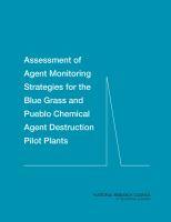 Assessment of agent monitoring strategies for the Blue Grass and Pueblo chemical agent destruction pilot plants