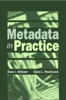 Metadata in practice