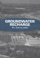 Groundwater recharge : proceedings of the Symposium on Groundwater Recharge, Mandurah, 6-9 July 1987 /